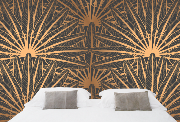 Art Deco Style Wall Mural